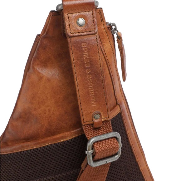 SPIKES & SPARROW Leather Sling Bag - Picture 5 of 6
